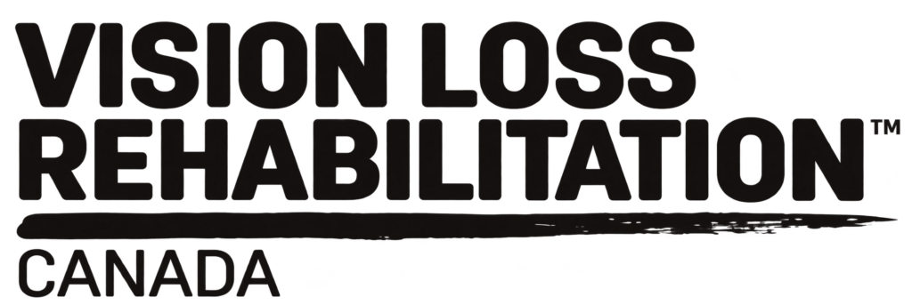 The logo for Vision Loss Rehabilition Canada, written in black text